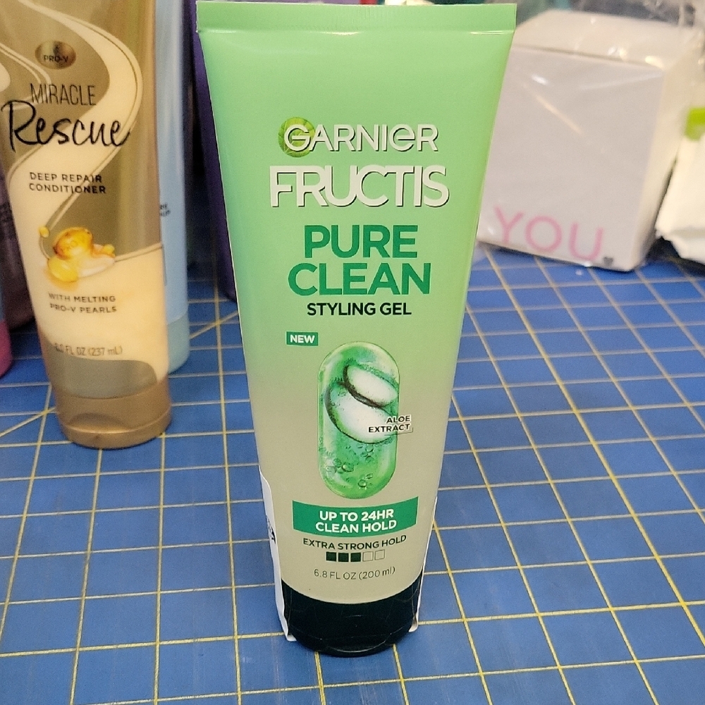 Garnier Fructis Pure Clean Styling Gel 200ml New Tube